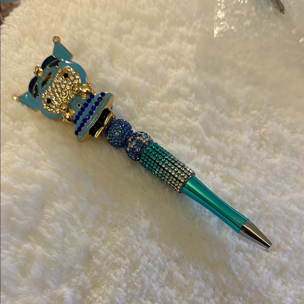 Whimsical Jester Bejeweled Pen